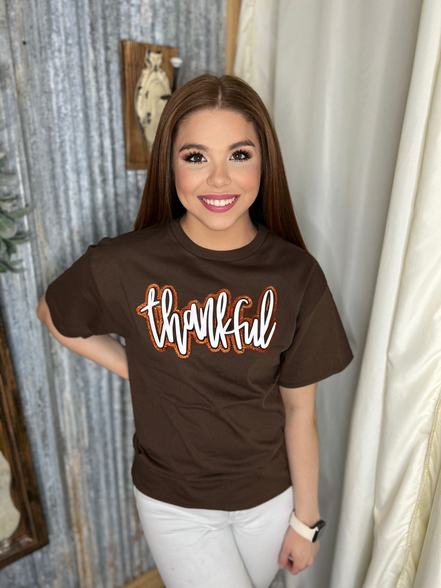 Thankful Puff Tee