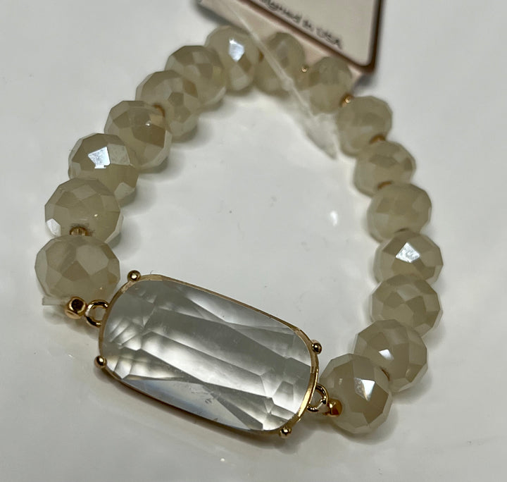 Cream bracelet