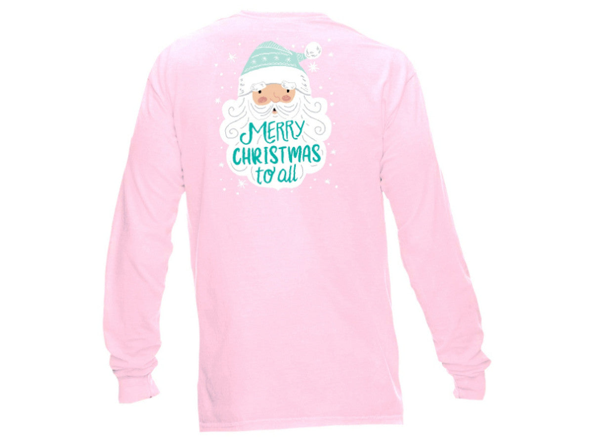 Kids Merry Christmas to All Long Sleeve T-shirt