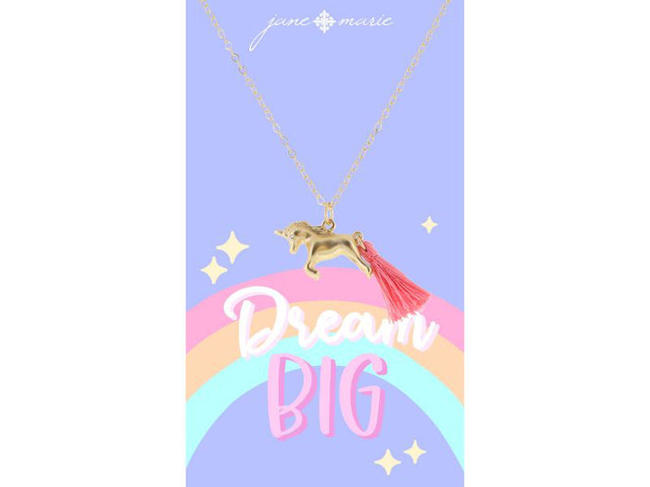 Dream Big Unicorn Necklace