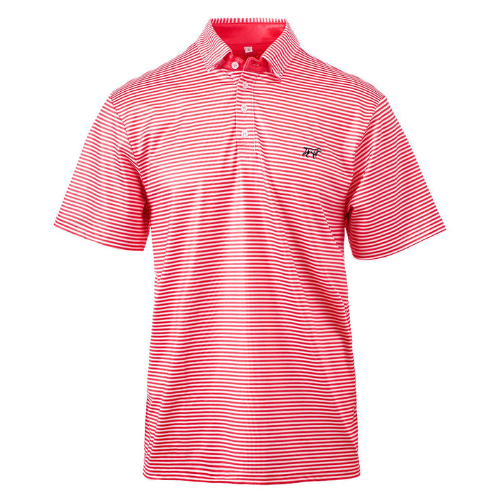 TODDLER/YOUTH Coral & White Polo