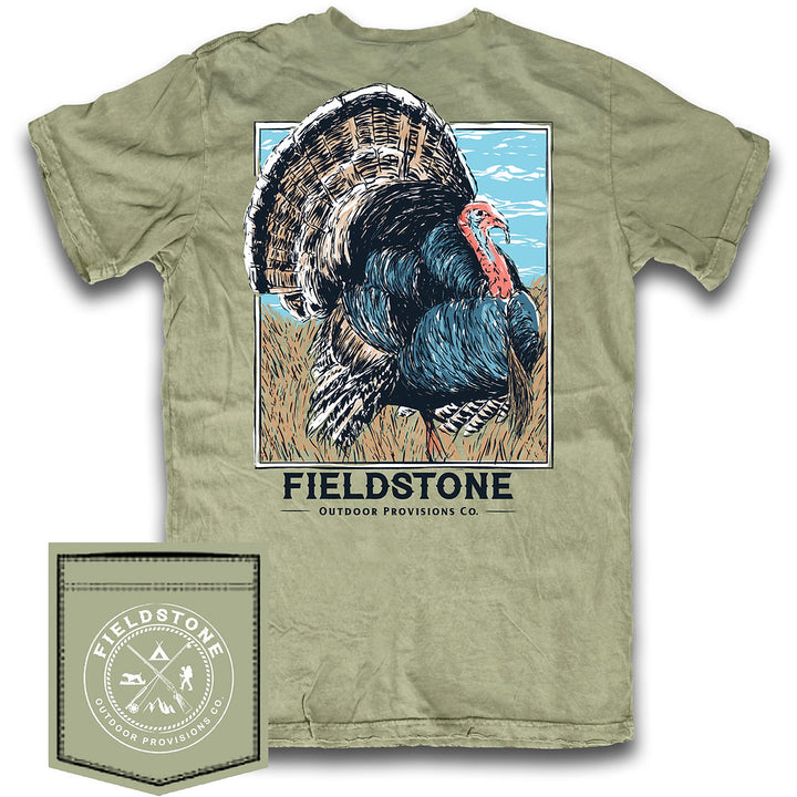 Sage Green Youth Turkey Tee