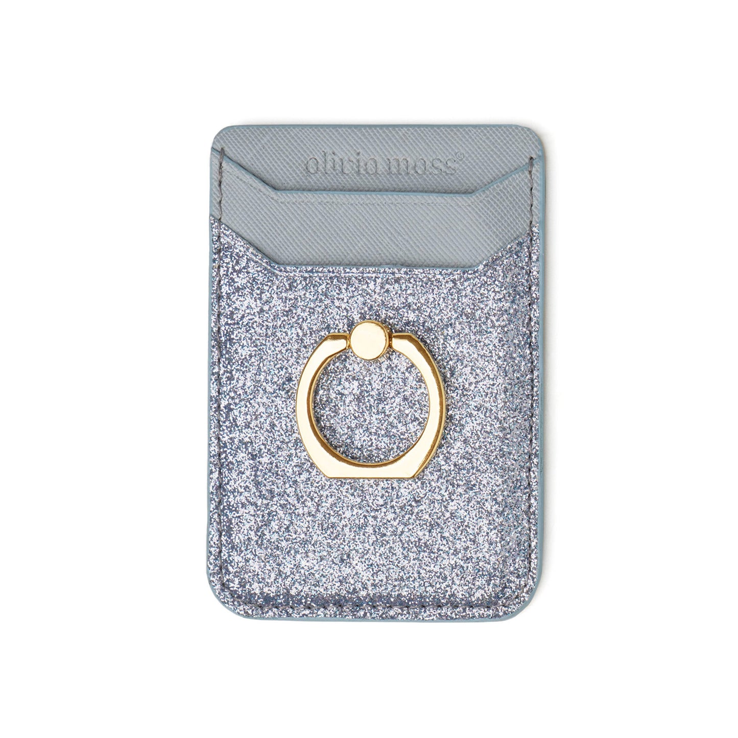 Glitter Bomb Ring Cling Cardholder